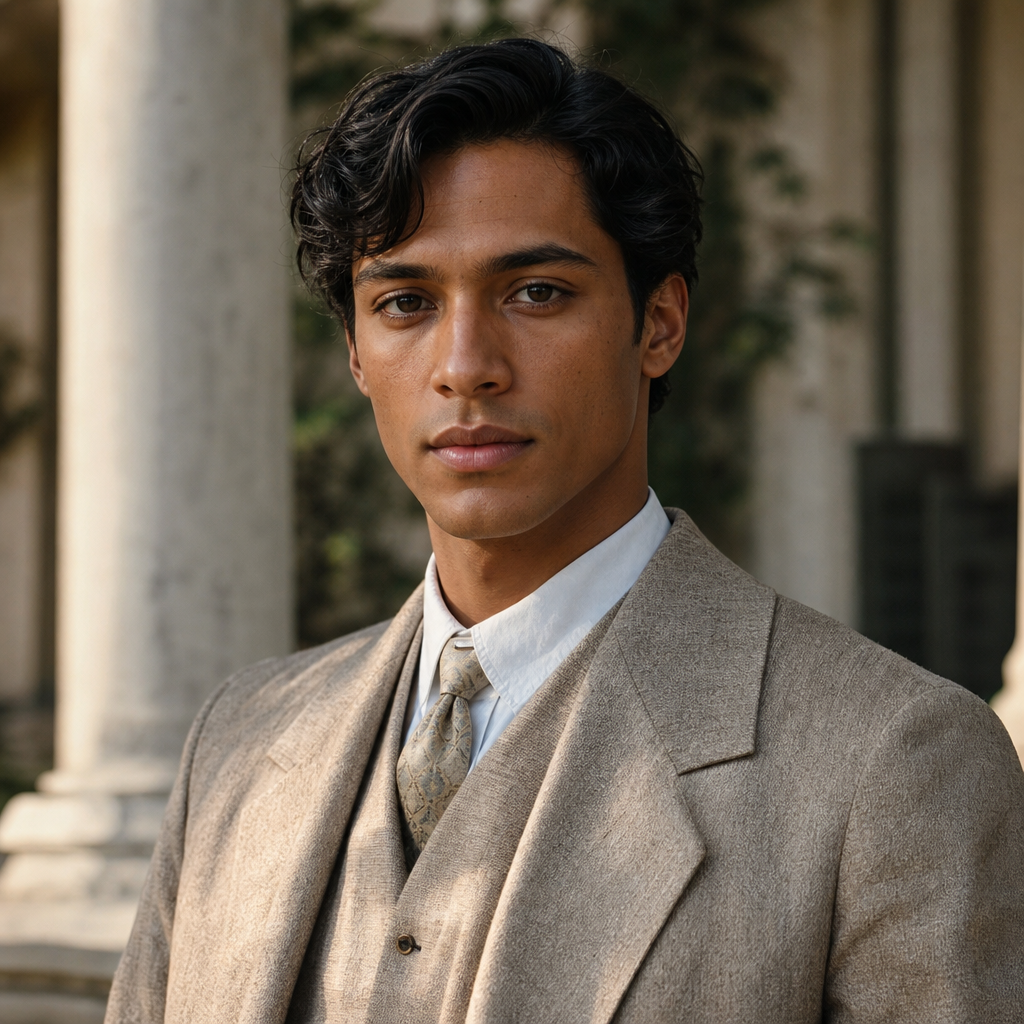 Portrait of Charles Bon, a character in Absalom, Absalom!