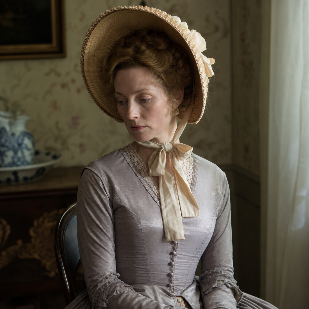 Portrait of Ellen Coldfield Sutpen, a character in Absalom, Absalom!