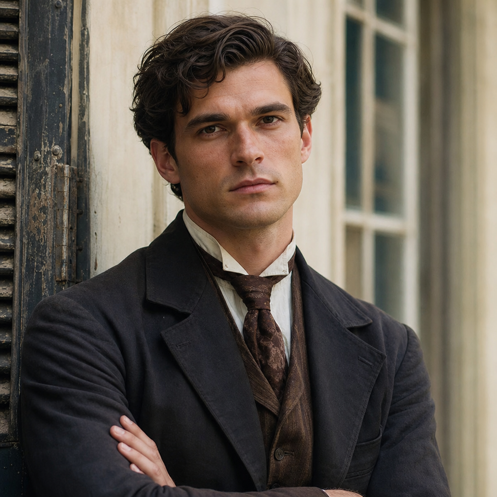 Portrait of Henry Sutpen, a character in Absalom, Absalom!
