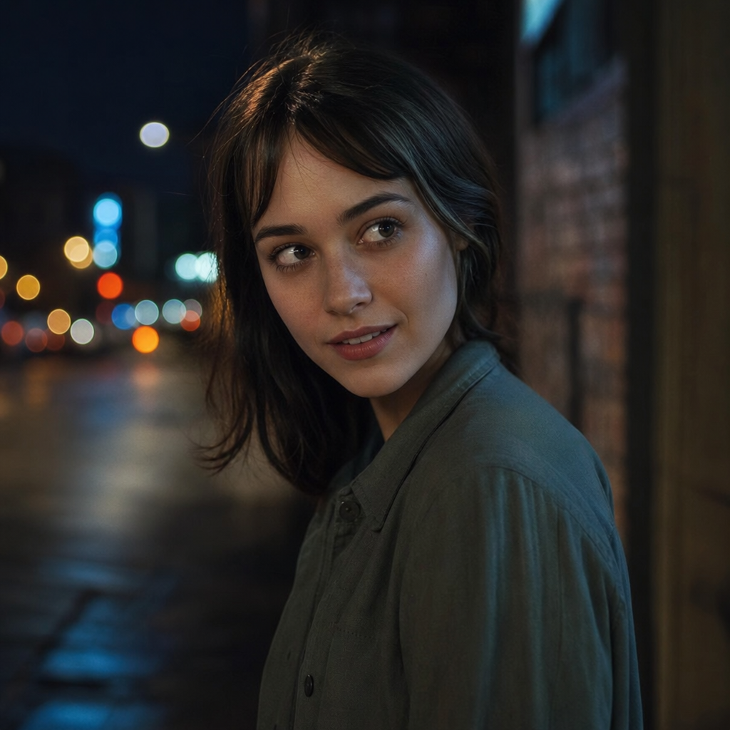 Portrait of Clarisse McClellan, a character in Farenheit 451