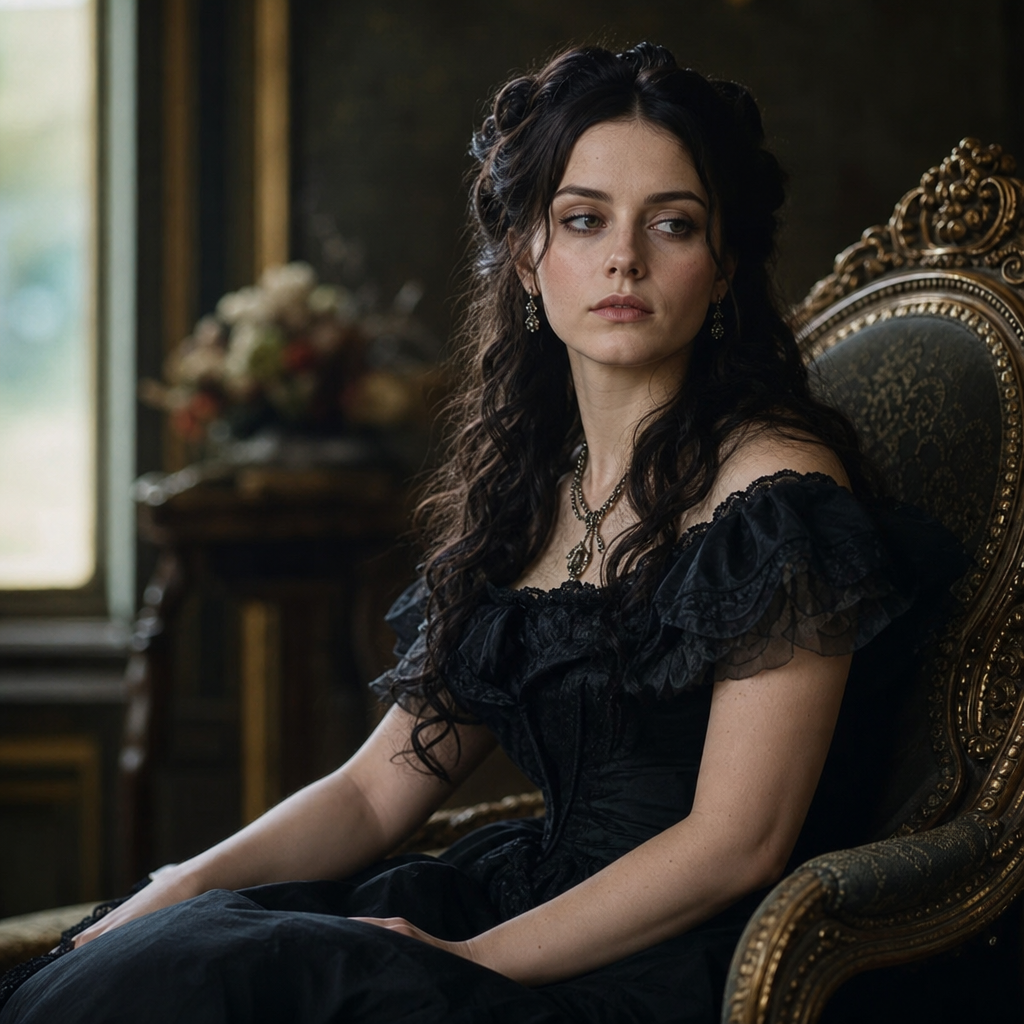 Portrait of Estella, a character in Great Expectations