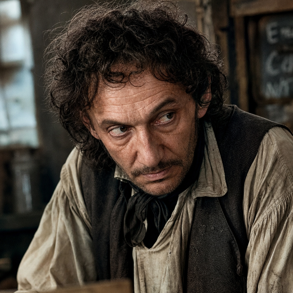 Portrait of Thénardier, a character in Les Misérables