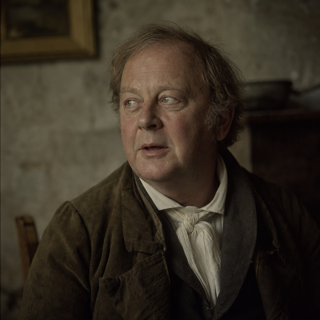 Portrait of Arthur Brooke, a character in Middlemarch
