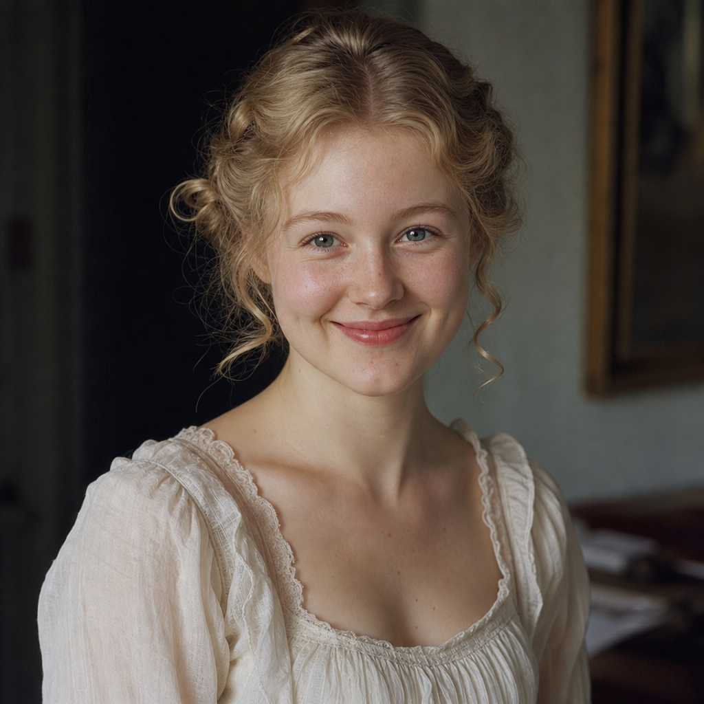 Portrait of Celia Brooke, a character in Middlemarch