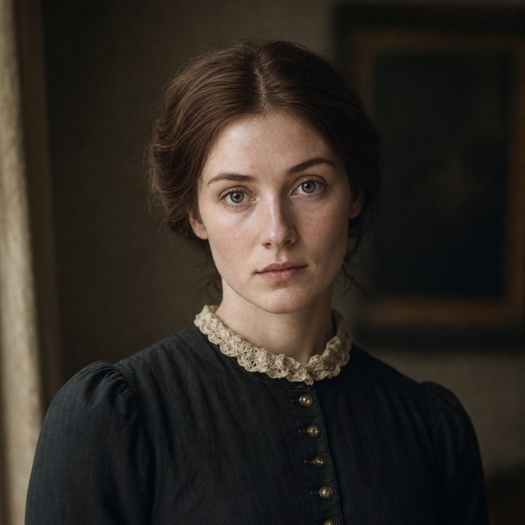 Portrait of Dorothea Brooke, a character in Middlemarch