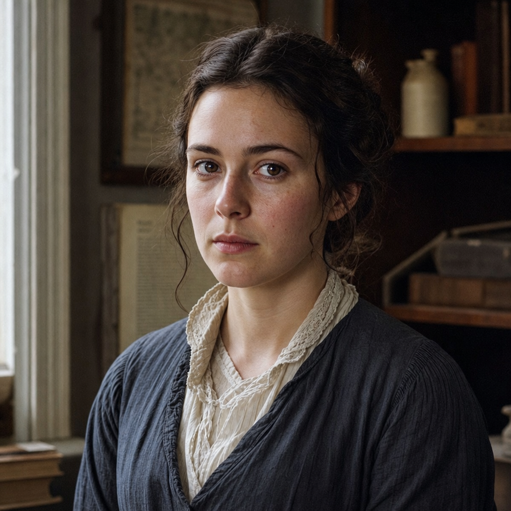 Portrait of Mary Garth, a character in Middlemarch