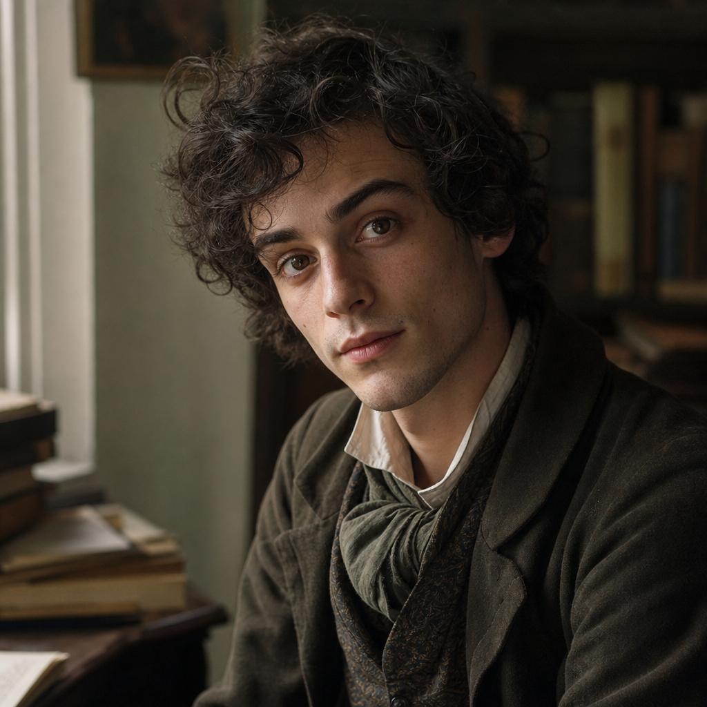 Portrait of Will Ladislaw, a character in Middlemarch