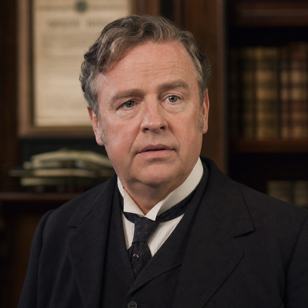Portrait of Alexander Holder, a character in The Adventures of Sherlock Holmes