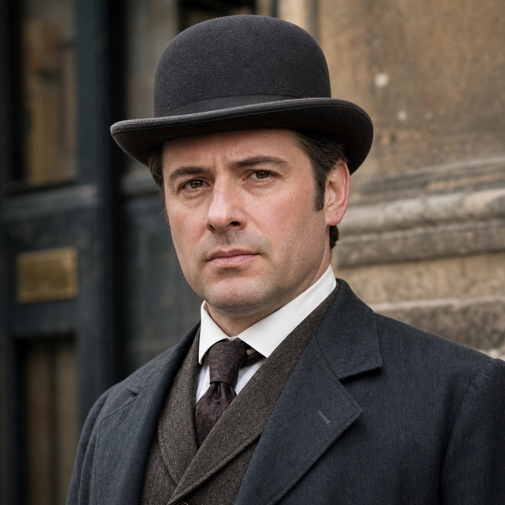 Portrait of Dr. John Watson, a character in The Adventures of Sherlock Holmes