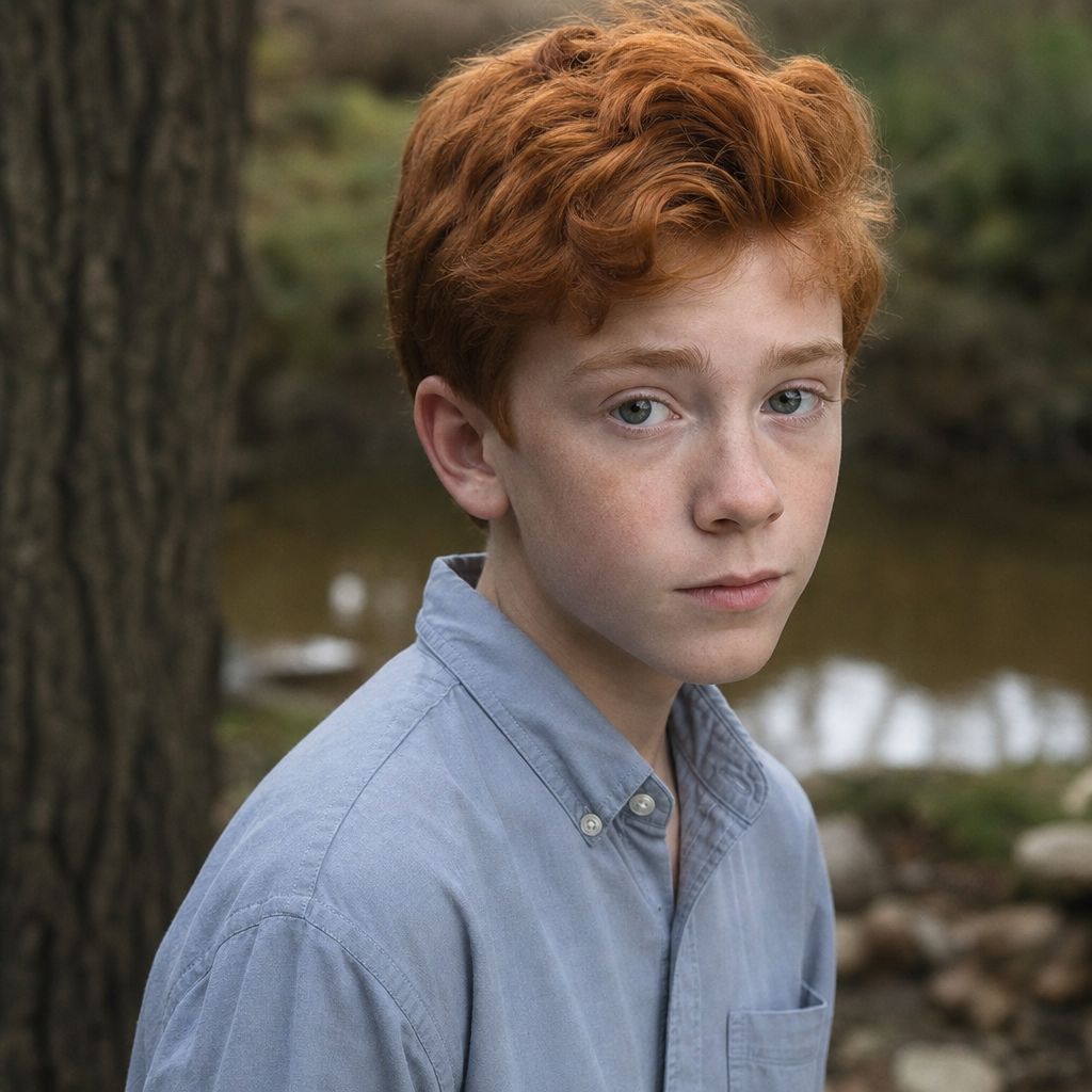 Portrait of Allie Caulfield, a character in The Catcher in the Rye