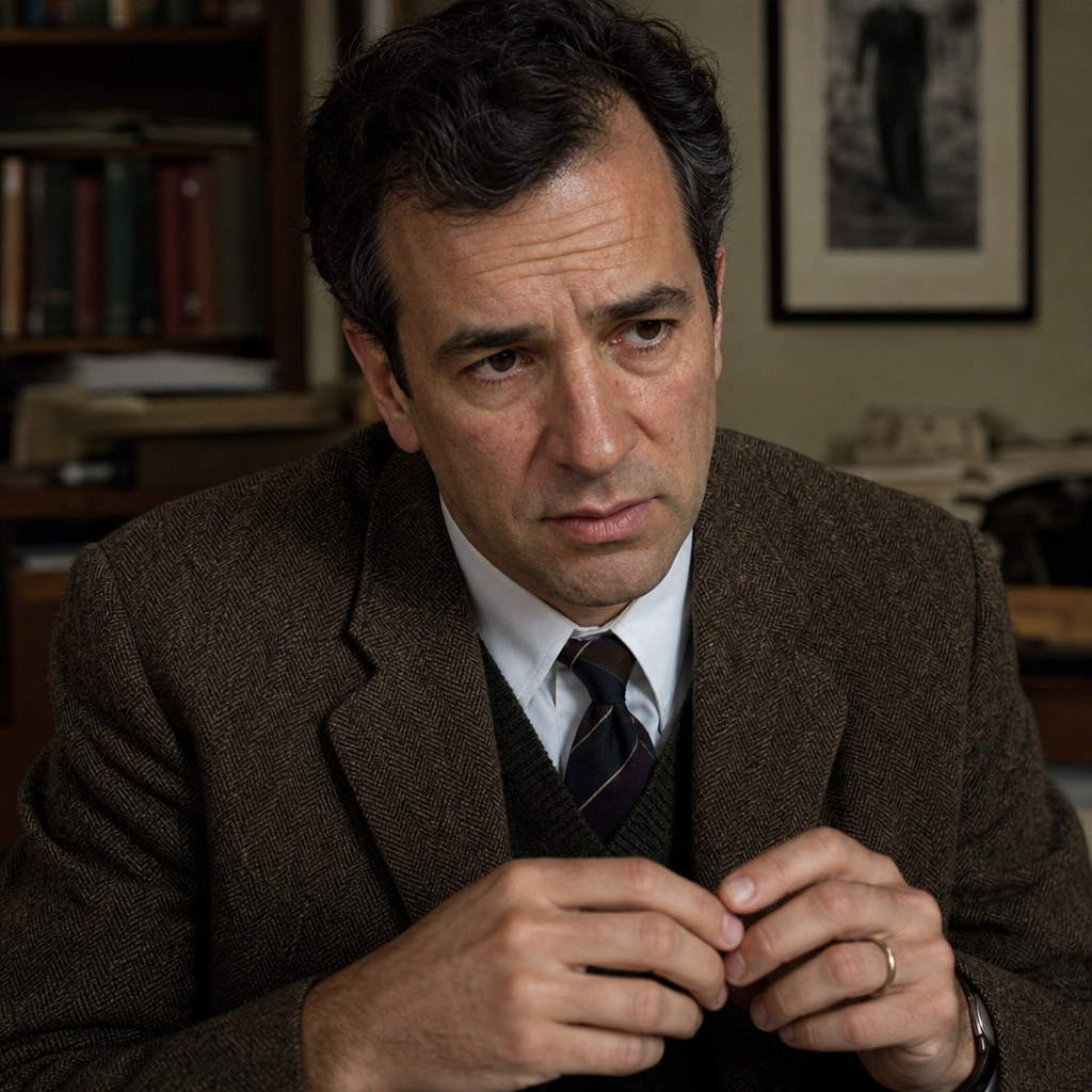 Portrait of Mr. Antolini, a character in The Catcher in the Rye