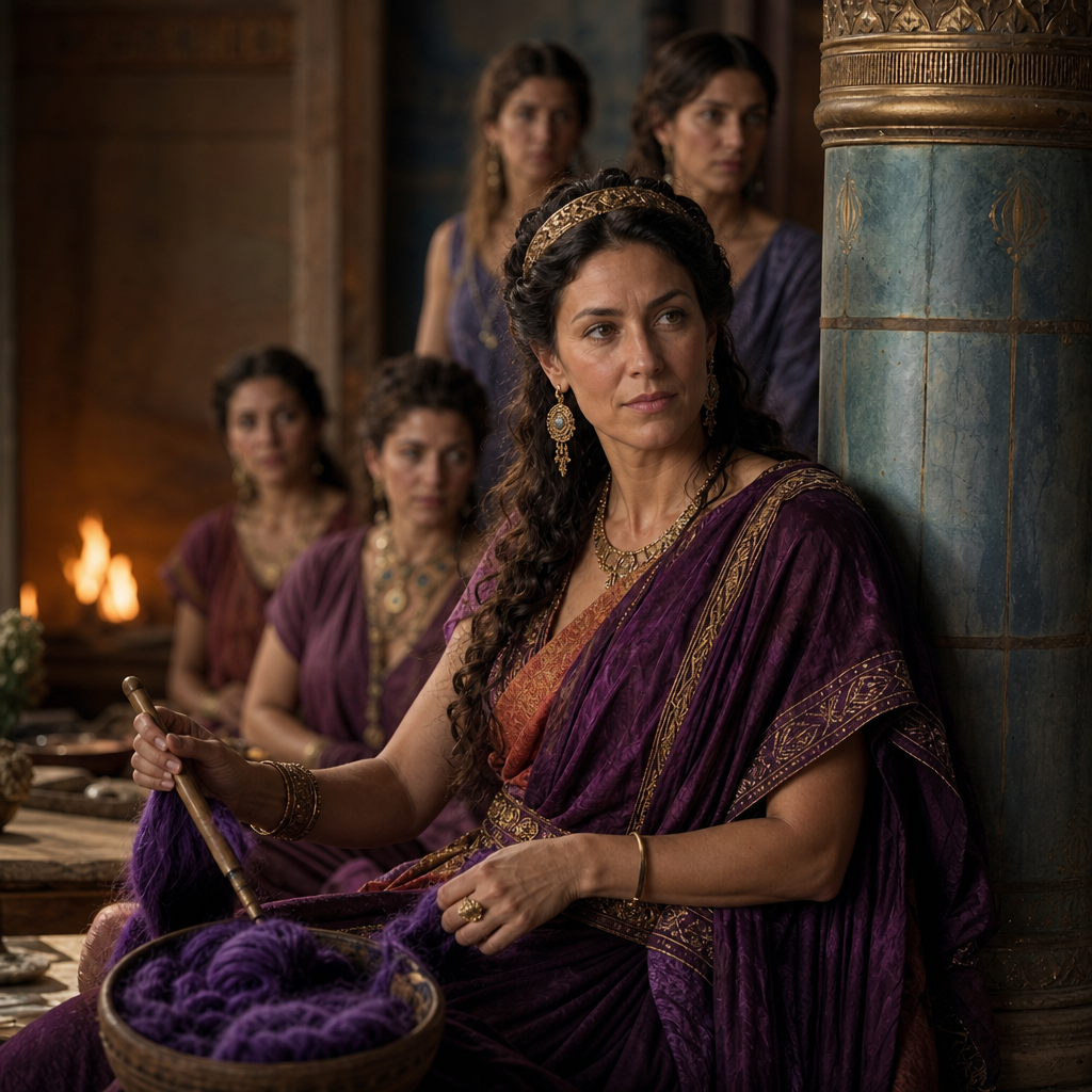Portrait of Arete, a character in The Odyssey