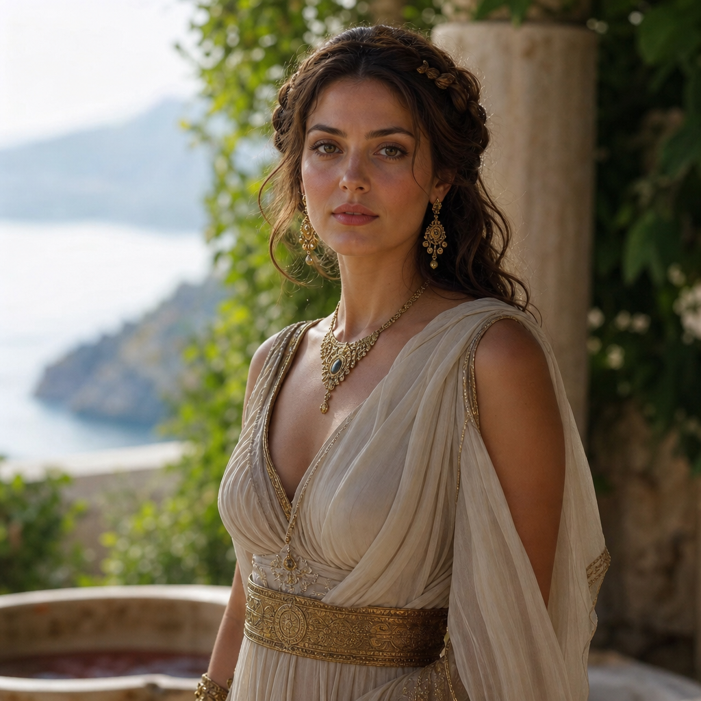 Portrait of Circe, a character in The Odyssey