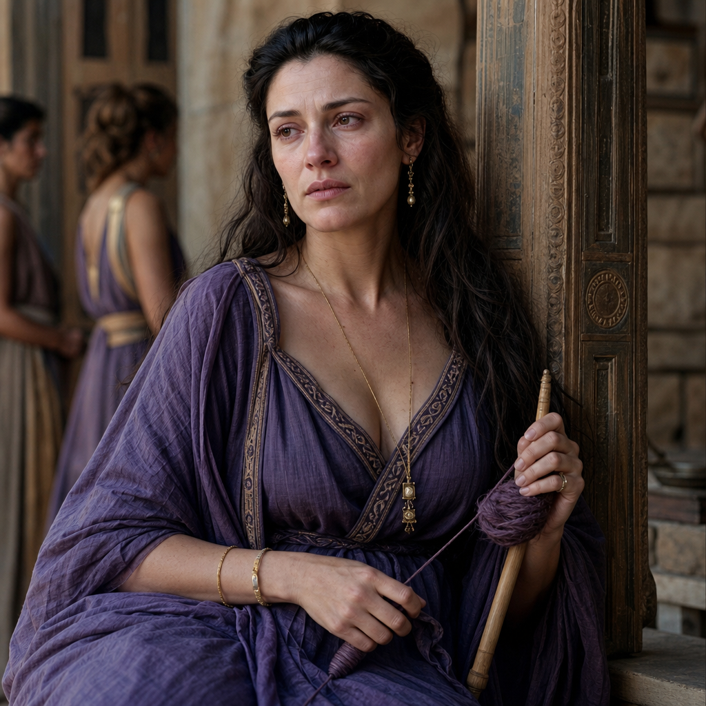Portrait of Penelope, a character in The Odyssey