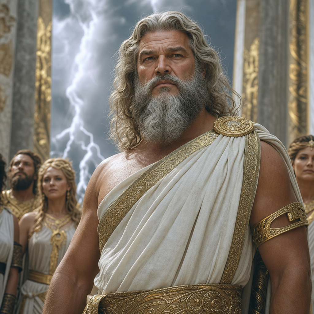 Portrait of Zeus (Jove) (Jupiter)