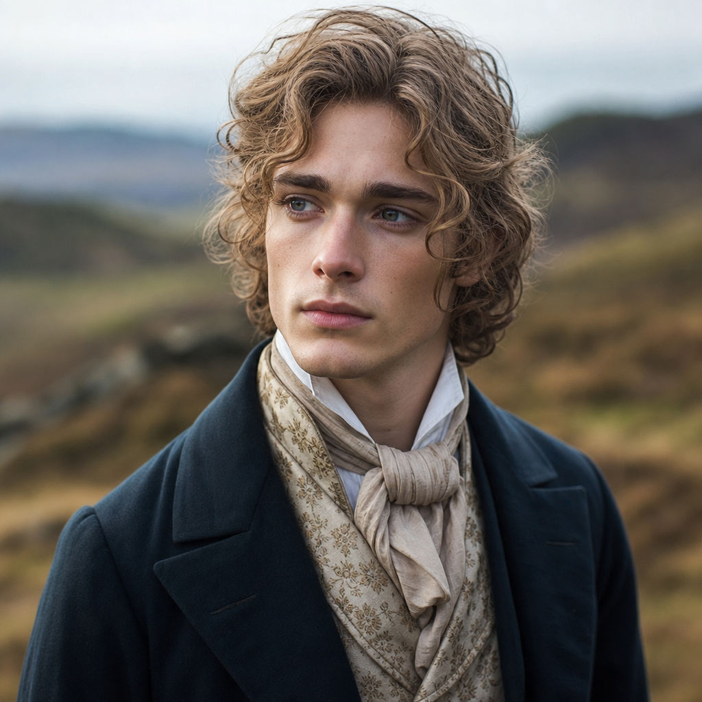 Portrait of Mr. Edgar Linton, a character in Wuthering Heights